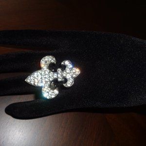 Costume Jewelry- monogram ring